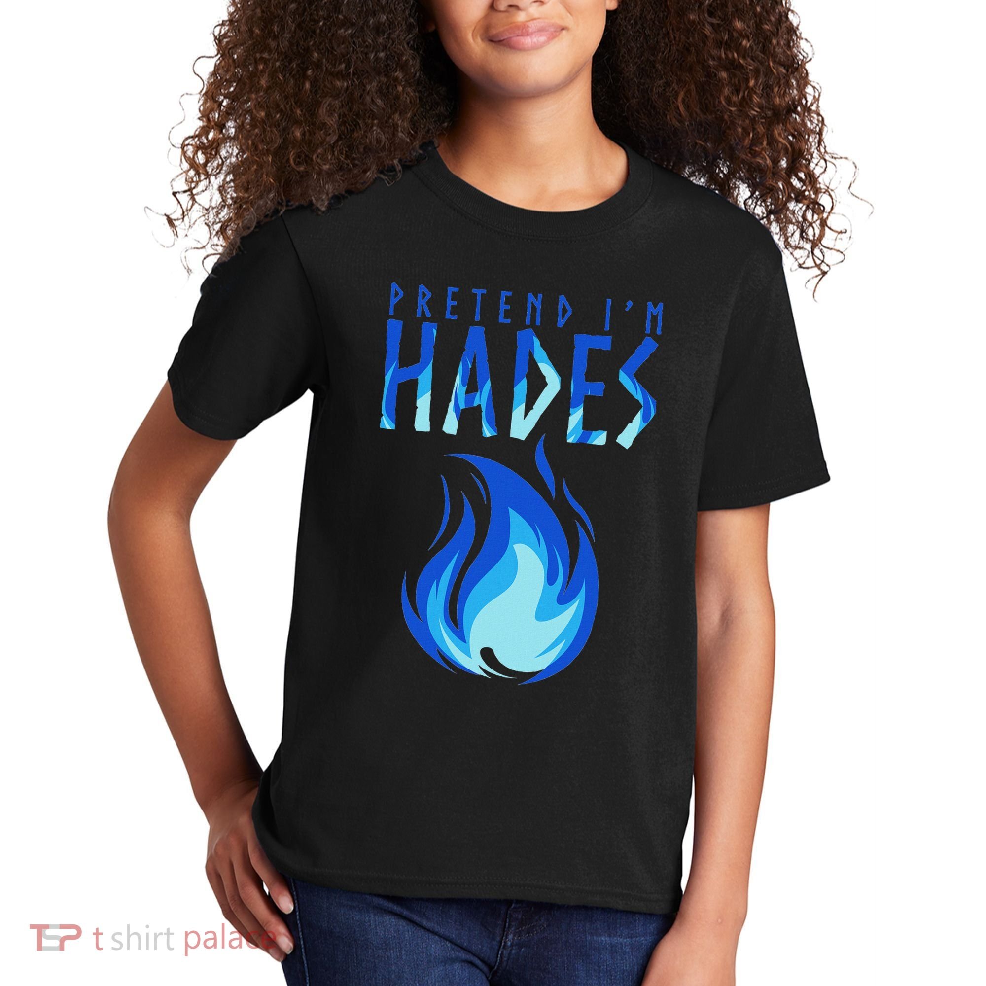 Pretend I'm Hades Greek Mythology Greek Life Myth Kids T-Shirt