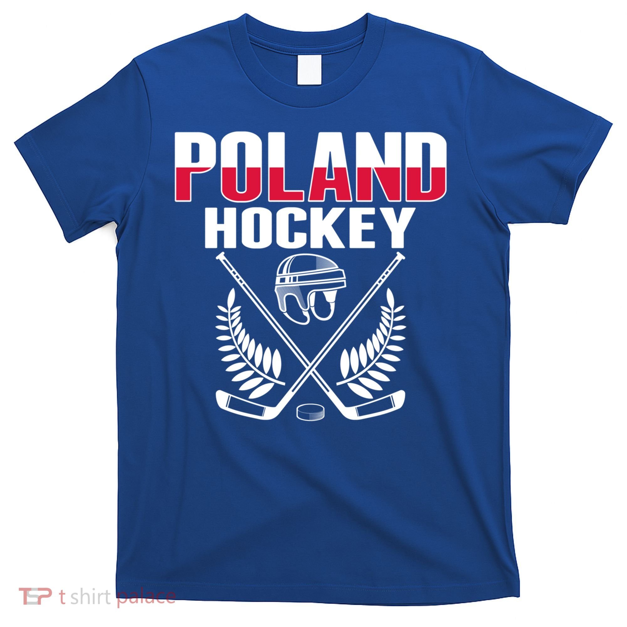 Poland Ice Hockey Fans Jersey Polish Hockey Team Supporter Gift T-Shirt