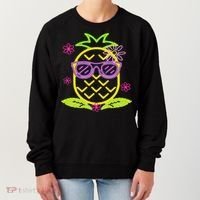 Pineapple In Hawaii S Luau Party Pineapple For A Hawaiian Party  Women's Sweatshirt thumb 0