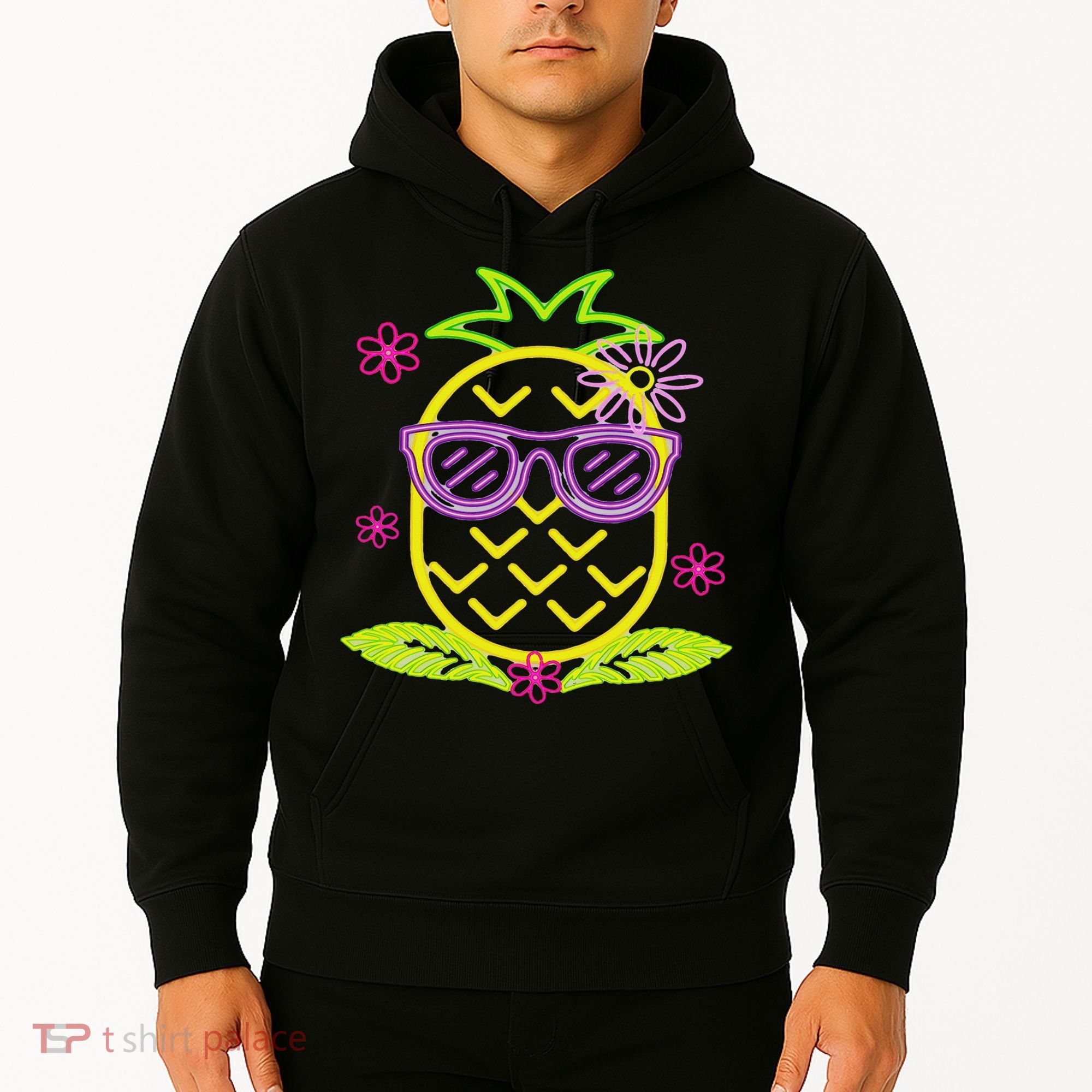 Pineapple In Hawaii S Luau Party Pineapple For A Hawaiian Party  Hoodie