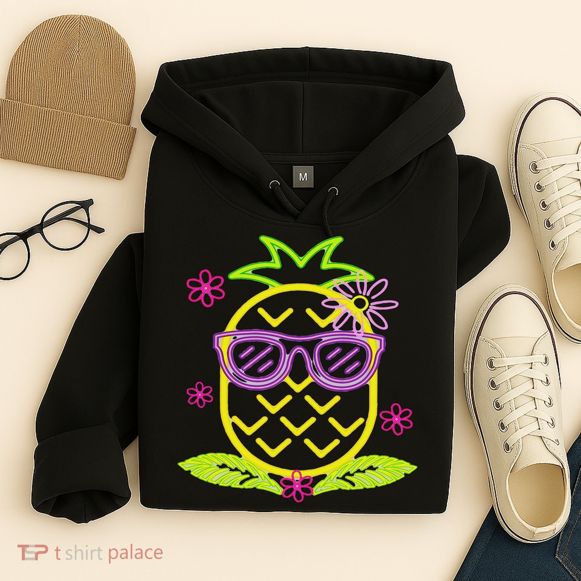 Pineapple In Hawaii S Luau Party Pineapple For A Hawaiian Party  Hoodie