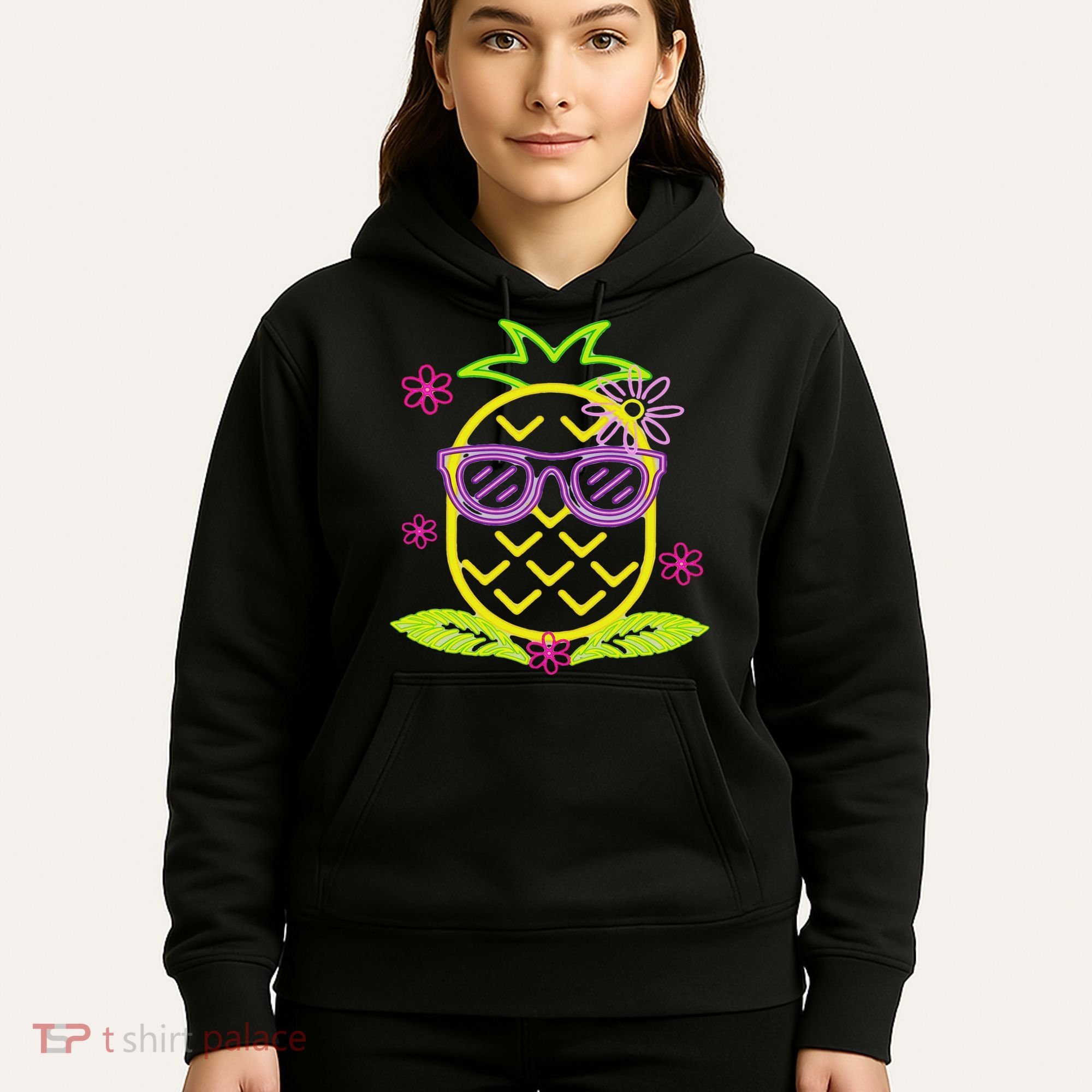 Pineapple In Hawaii S Luau Party Pineapple For A Hawaiian Party  Hoodie