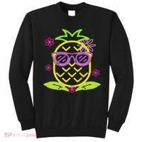Pineapple In Hawaii S Luau Party Pineapple For A Hawaiian Party  Sweatshirt thumb 0