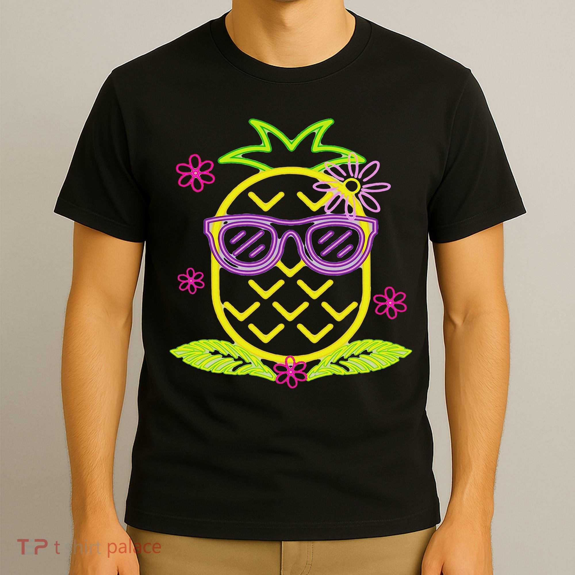 Pineapple In Hawaii S Luau Party Pineapple For A Hawaiian Party  T-Shirt