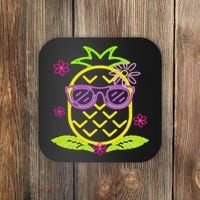 Pineapple In Hawaii S Luau Party Pineapple For A Hawaiian Party  Coaster thumb 0
