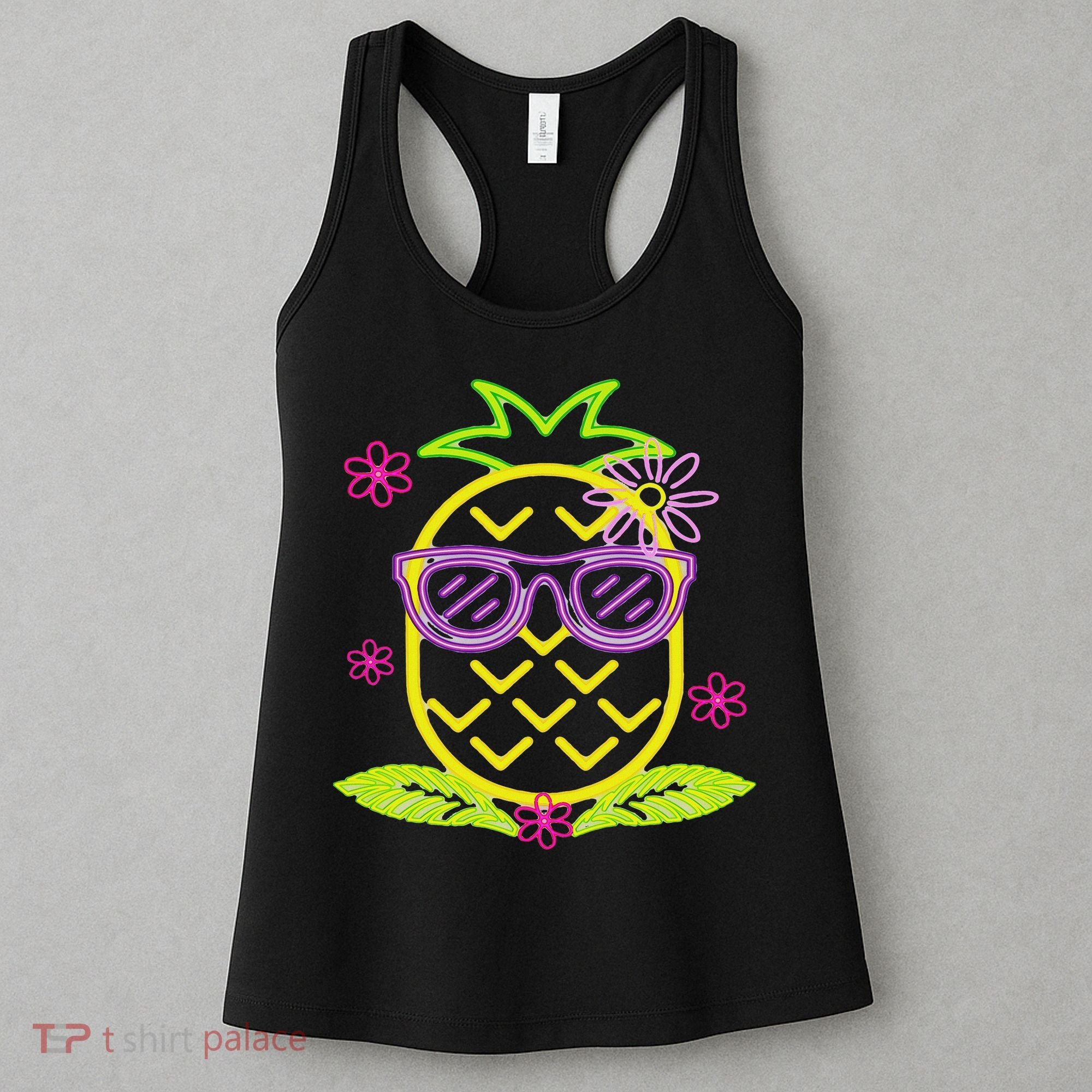 Pineapple In Hawaii S Luau Party Pineapple For A Hawaiian Party  Women's Tank Top