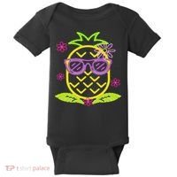Pineapple In Hawaii S Luau Party Pineapple For A Hawaiian Party  Baby Bodysuit thumb 0