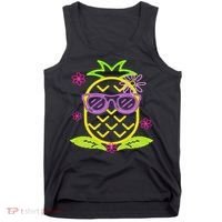 Pineapple In Hawaii S Luau Party Pineapple For A Hawaiian Party  Tank Top thumb 0