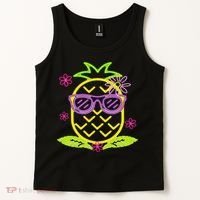 Pineapple In Hawaii S Luau Party Pineapple For A Hawaiian Party  Tank Top thumb 2