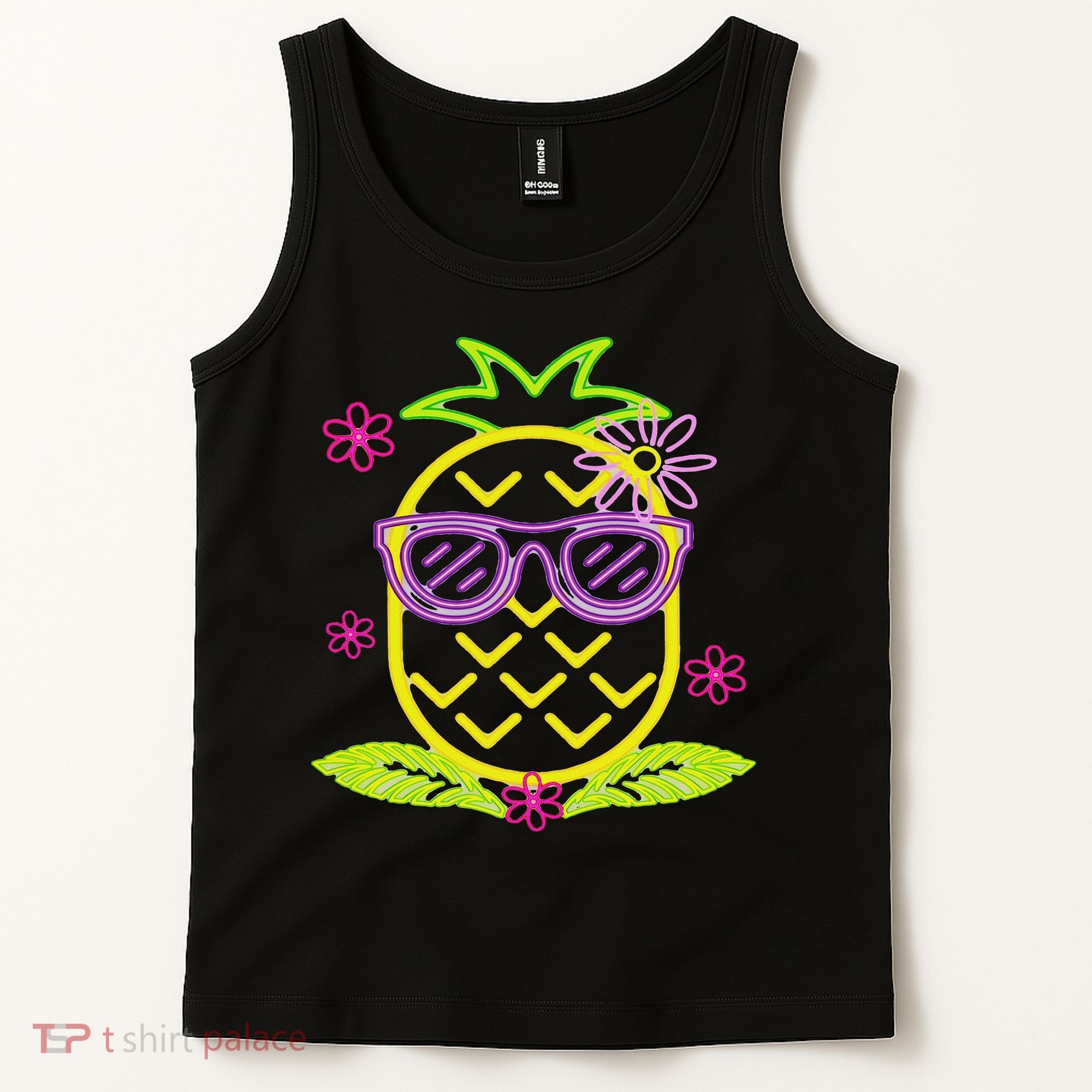 Pineapple In Hawaii S Luau Party Pineapple For A Hawaiian Party  Tank Top