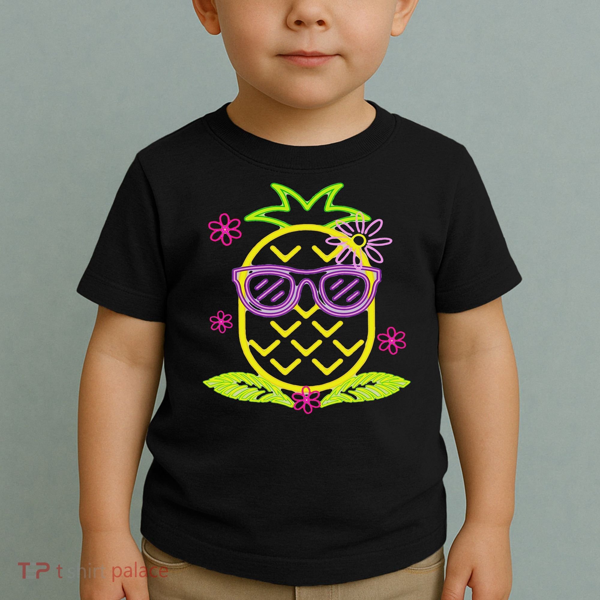 Pineapple In Hawaii S Luau Party Pineapple For A Hawaiian Party  Toddler T-Shirt