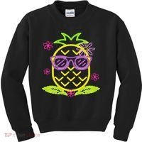 Pineapple In Hawaii S Luau Party Pineapple For A Hawaiian Party  Kids Sweatshirt thumb 0