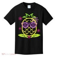 Pineapple In Hawaii S Luau Party Pineapple For A Hawaiian Party  Kids T-Shirt thumb 0