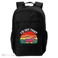 Pinata Id Hit That Cinco De Mayo Funny Mexican Backpack thumb 0