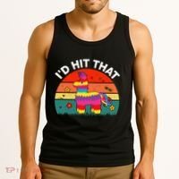 Pinata Id Hit That Cinco De Mayo Funny Mexican Tank Top thumb 3