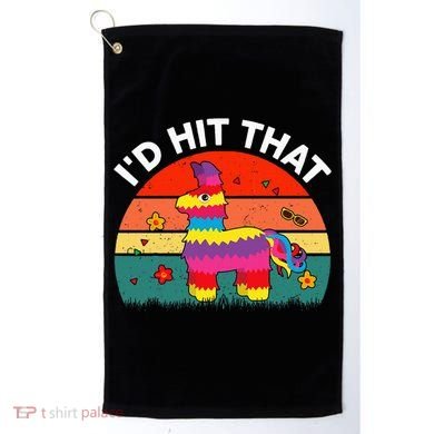 Pinata Id Hit That Cinco De Mayo Funny Mexican Golf Towel