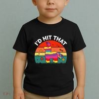 Pinata Id Hit That Cinco De Mayo Funny Mexican Toddler T-Shirt thumb 2