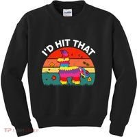 Pinata Id Hit That Cinco De Mayo Funny Mexican Kids Sweatshirt thumb 0