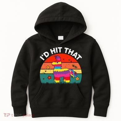 Pinata Id Hit That Cinco De Mayo Funny Mexican Kids Hoodie