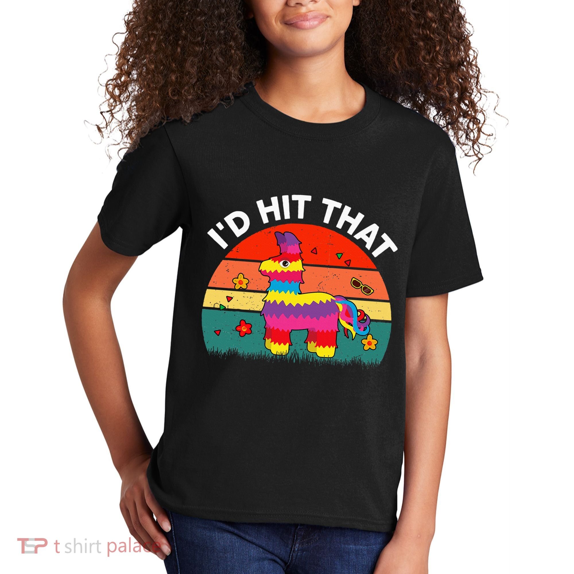 Pinata Id Hit That Cinco De Mayo Funny Mexican Kids T-Shirt