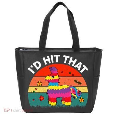 Pinata Id Hit That Cinco De Mayo Funny Mexican Tote Bag