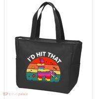 Pinata Id Hit That Cinco De Mayo Funny Mexican Tote Bag thumb 3