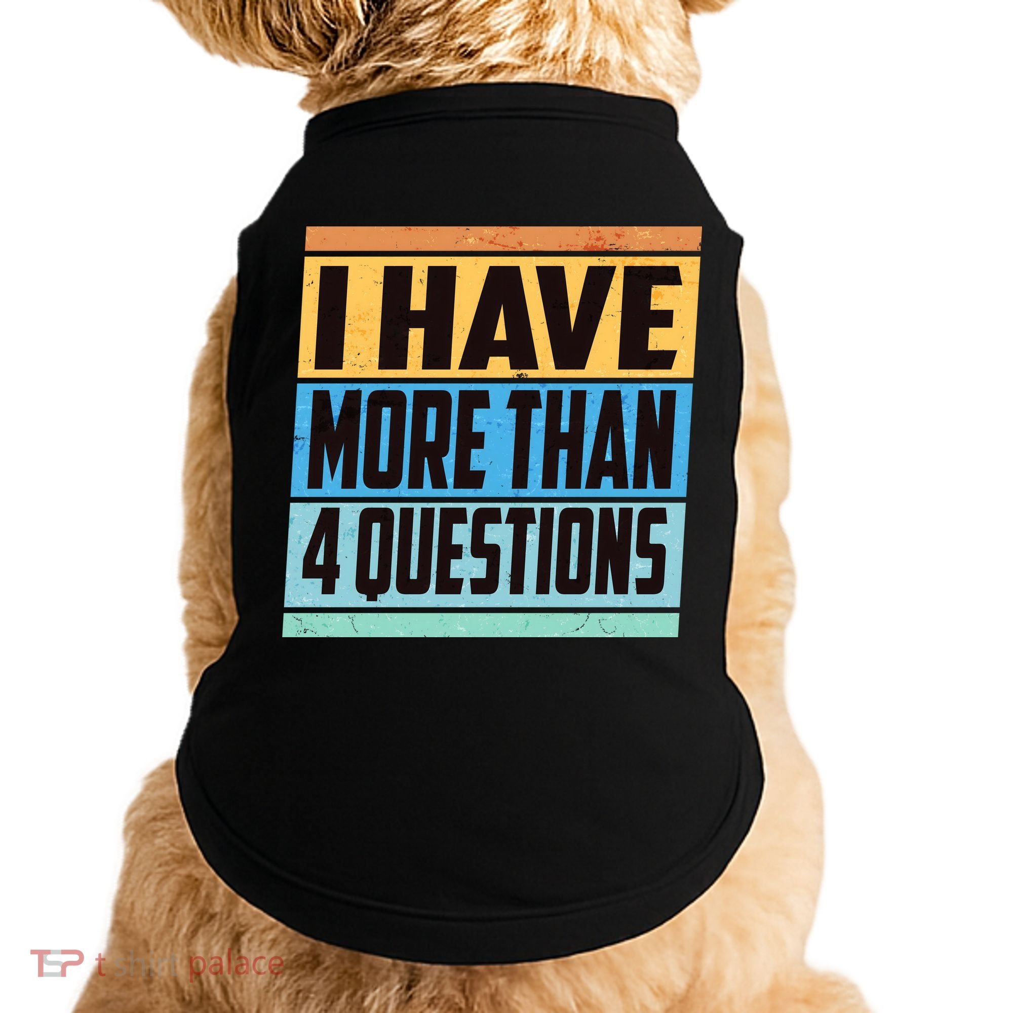 Passover I Have More Than 4 Questions Doggie Tank