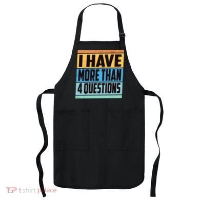Passover I Have More Than 4 Questions Apron