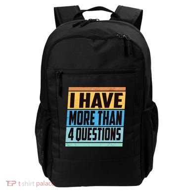 Passover I Have More Than 4 Questions Backpack