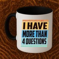 Passover I Have More Than 4 Questions Coffee Mug thumb 2