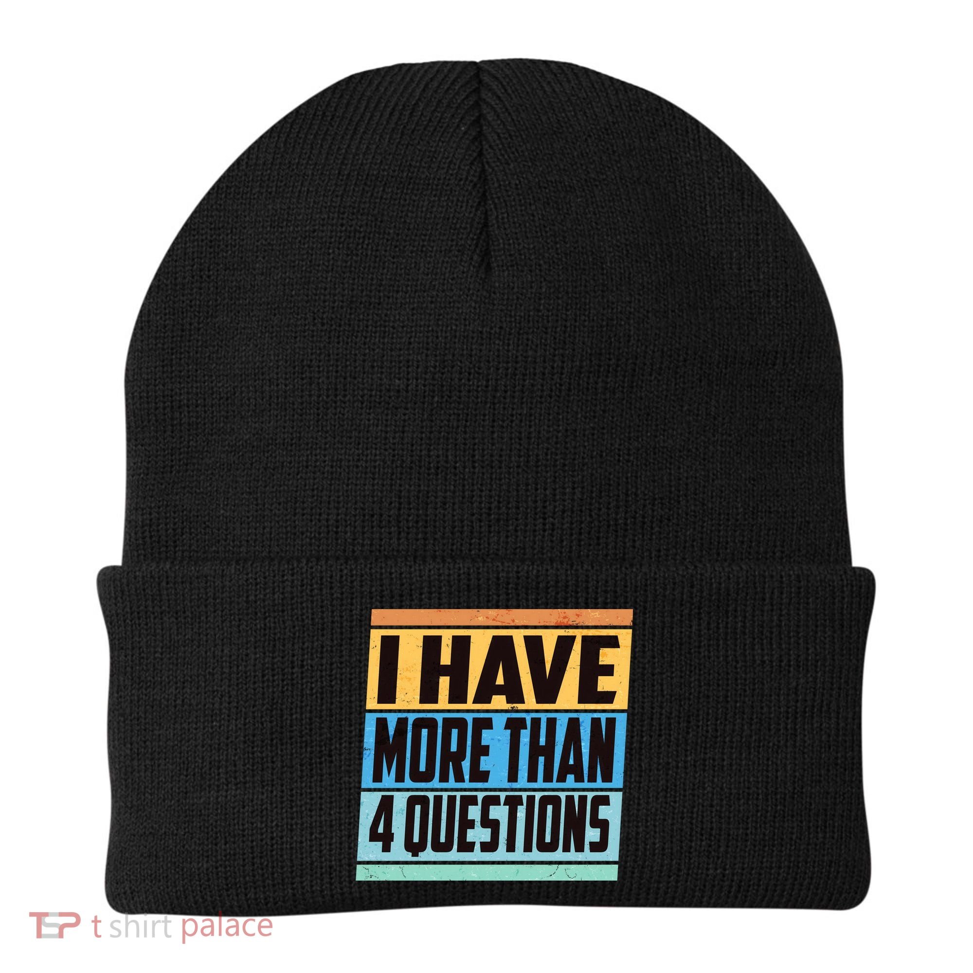 Passover I Have More Than 4 Questions Beanie