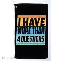 Passover I Have More Than 4 Questions Golf Towel thumb 0