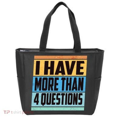 Passover I Have More Than 4 Questions Tote Bag