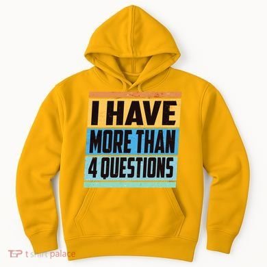 Passover I Have More Than 4 Questions Hoodie