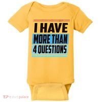 Passover I Have More Than 4 Questions Baby Bodysuit thumb 0