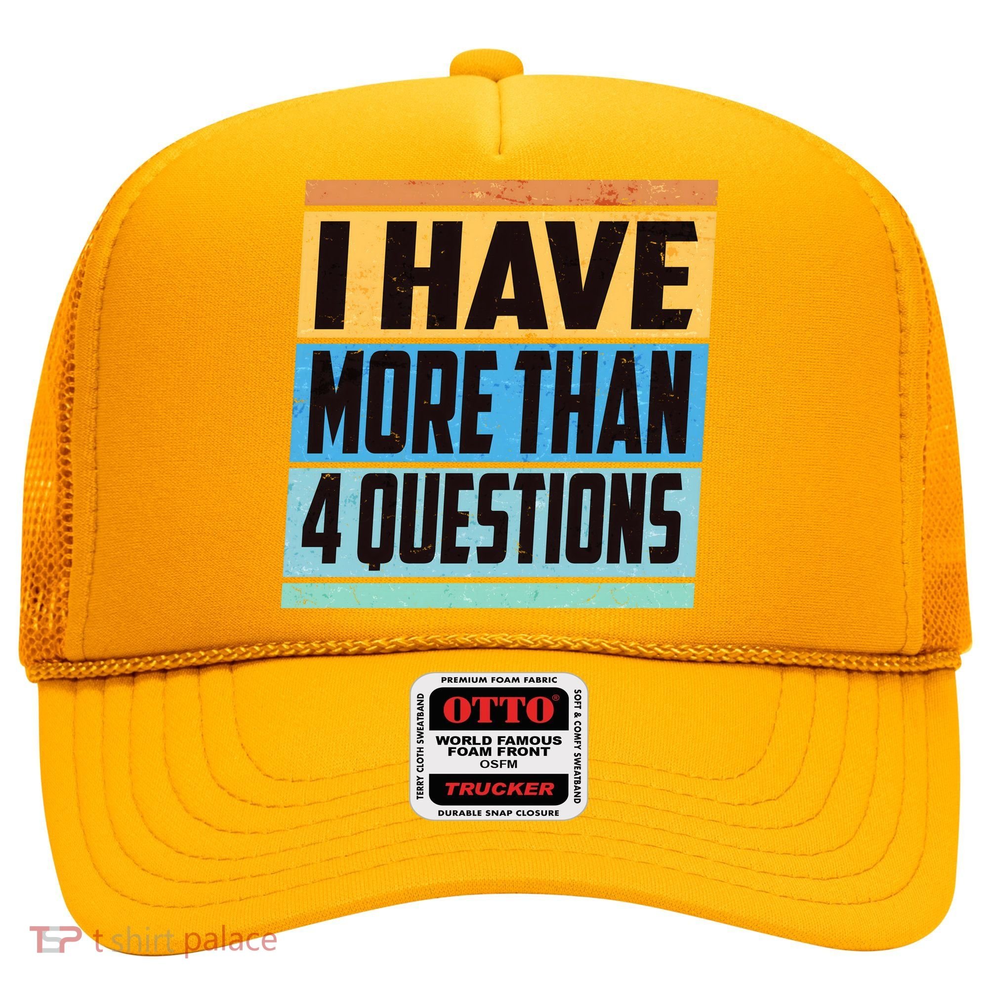 Passover I Have More Than 4 Questions Hat
