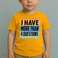 Passover I Have More Than 4 Questions Toddler T-Shirt thumb 2