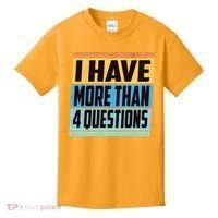 Passover I Have More Than 4 Questions Kids T-Shirt thumb 0