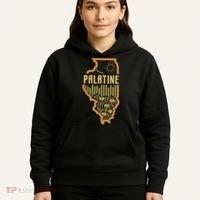 Palatine Illinois (IL) Prairie Landscape Graphic Hoodie thumb 5
