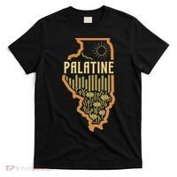 Palatine Illinois (IL) Prairie Landscape Graphic T-Shirt thumb 0