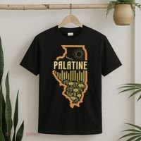 Palatine Illinois (IL) Prairie Landscape Graphic T-Shirt thumb 2