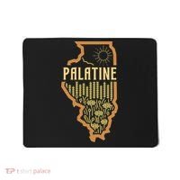 Palatine Illinois (IL) Prairie Landscape Graphic Mousepad thumb 0
