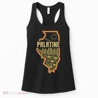 Palatine Illinois (IL) Prairie Landscape Graphic Women's Tank Top thumb 0