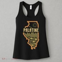 Palatine Illinois (IL) Prairie Landscape Graphic Women's Tank Top thumb 3