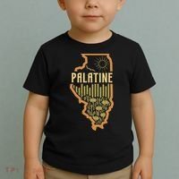 Palatine Illinois (IL) Prairie Landscape Graphic Toddler T-Shirt thumb 2