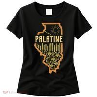 Palatine Illinois (IL) Prairie Landscape Graphic Women's T-Shirt thumb 0