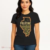Palatine Illinois (IL) Prairie Landscape Graphic Women's T-Shirt thumb 4