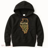Palatine Illinois (IL) Prairie Landscape Graphic Kids Hoodie thumb 0