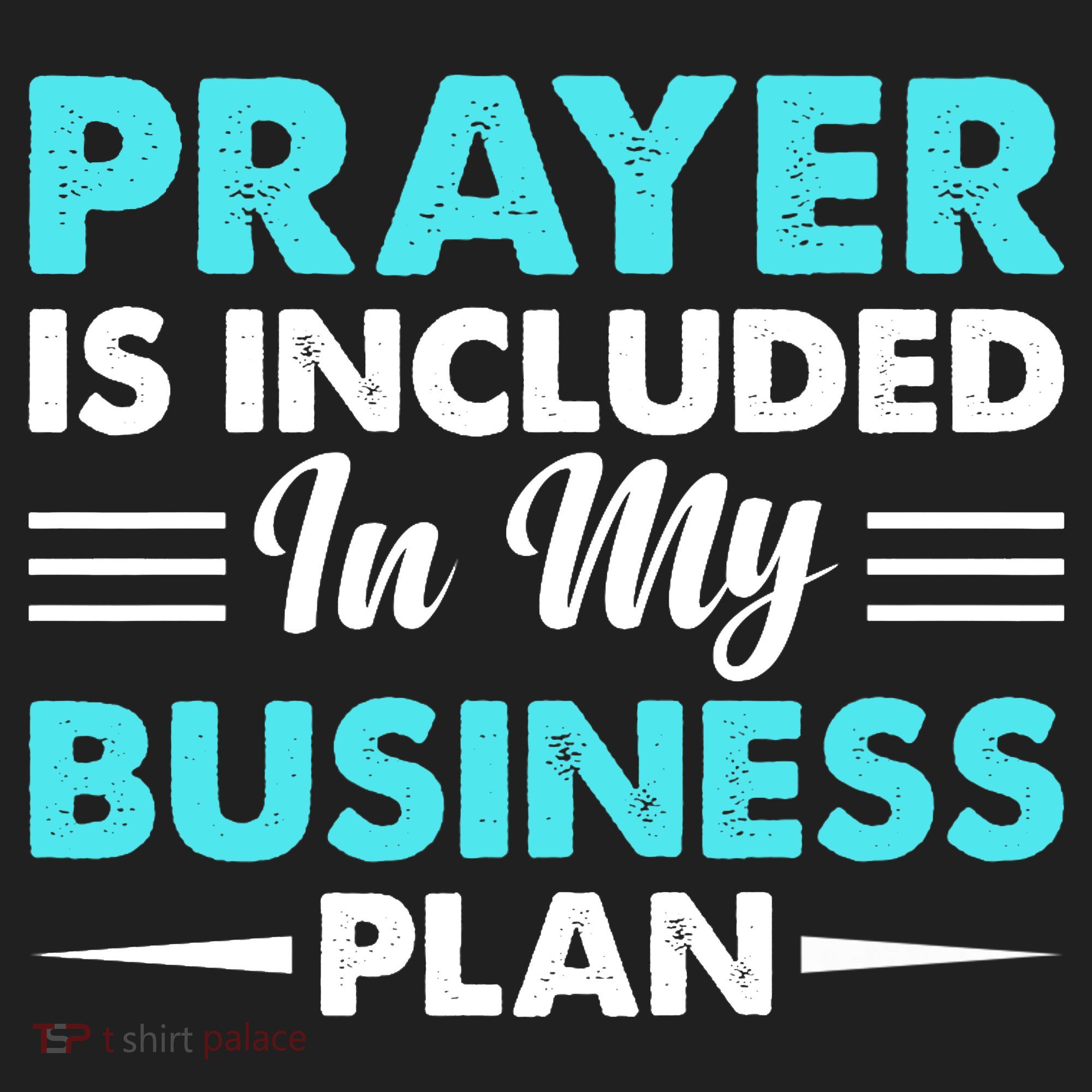 Prayer Is Included In My Business Plan Funny Boss Premium Hat