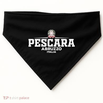 Pescara Italia Italy USA-Made Doggie Bandana